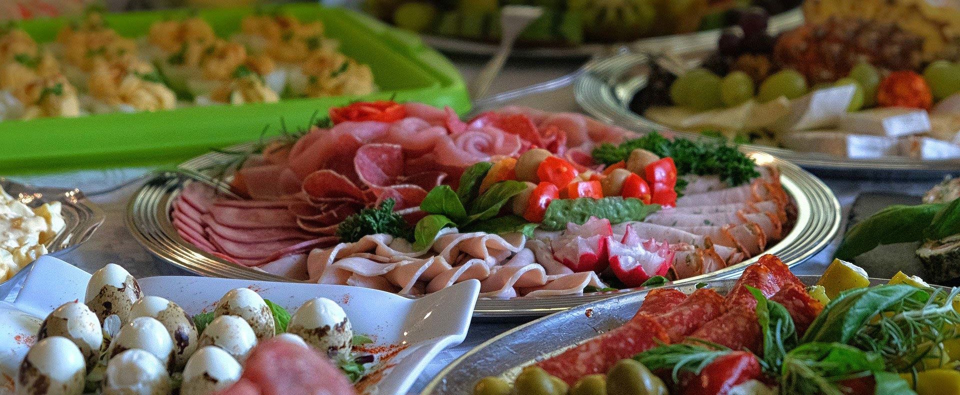 Catering / Partyservice - Kalte Platte: Wurstaufschnitt